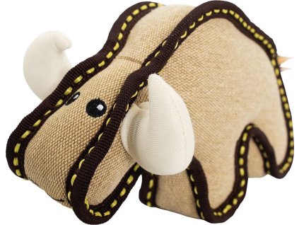 Býk HipHop Dog, 24 cm, robustní hračka pro psy, tkaná látka