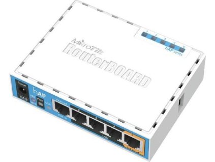 Mikrotik RB951Ui-2nD,650MHz, hAP, 5xLAN, 2,4GHZ