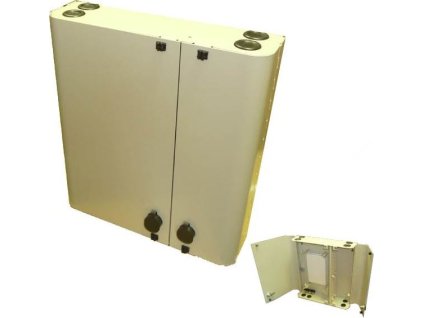 Nástěnný optický rozvaděč 24xSC velký dvojdílný