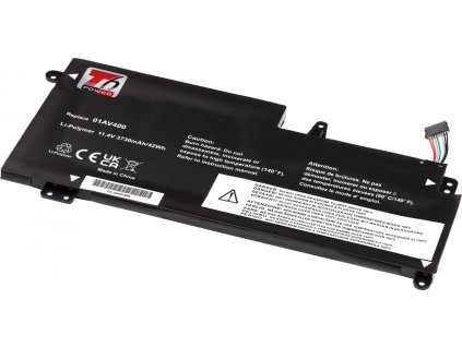 Baterie T6 Power pro Lenovo ThinkPad 13 20GJ/20GK, 20GL/20GM serie, 3730mAh, 42Wh, 3cell, Li-Pol
