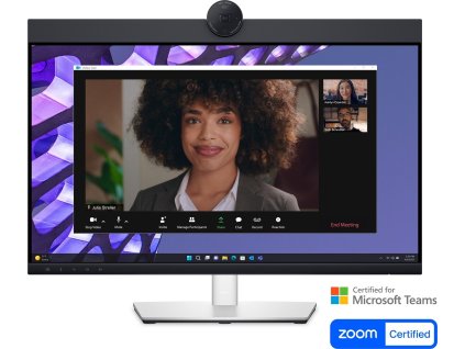 DELL P2424HEB/ 24" LED/ 16:9/ 1920x1080/ 1000:1/ 8ms/ Full HD/ HDMI/ 3x USB/ 2x USB-C/ 2x DP/RJ-45/ kamera/3Y Basic