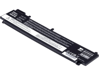 Baterie T6 Power pro Lenovo ThinkPad T460s, T470s, 2200mAh, 25Wh, 3cell, Li-Pol
