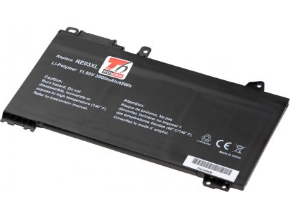 Baterie T6 Power HP ProBook 430 G6, 440 G6, 445 G6, 450 G6, 455 G6, 3900mAh, 45Wh, 3cell, Li-pol