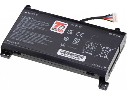 Baterie T6 Power pro HP Omen 17-an000, 17-an100, 12pin, Geforce 1050, 5973mAh, 86Wh, 8cell, Li-ion