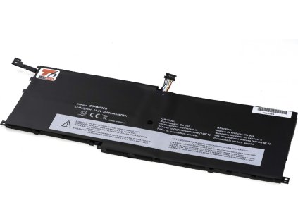 Baterie T6 Power pro Lenovo ThinkPad X1 Carbon 4th Gen, X1 Yoga, 3080mAh, 47Wh, 4cell, Li-Pol