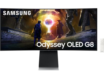 Samsung Odyssey OLED G8/G855D/34"/OLED/3440x1440/175Hz/0,03ms/Silver/3R