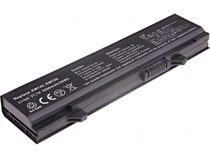 Baterie T6 Power pro Dell Latitude E5400, E5410, E5500, E5510, 5200mAh, 58Wh, 6cell