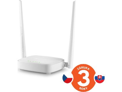 Tenda N301 WiFi N Router 802.11 b/g/n, 300 Mbps, WISP, Universal Repeater, AP, 2x 5 dBi antény