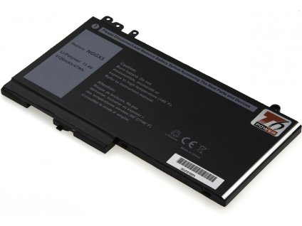 Baterie T6 Power pro Dell Latitude E5270, E5470, 4120mAh, 47Wh, 3cell, Li-pol