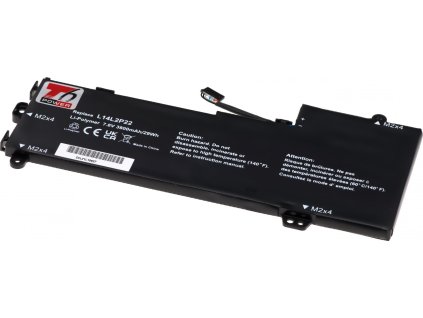 Baterie T6 Power pro Lenovo E31-70, E31-80, IdeaPad 510S-13IKB serie, 3800mAh, 29Wh, 2cell, Li-pol