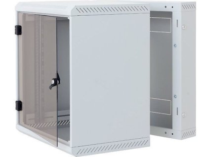 Triton 19" rozvaděč dvoudílný 18U/515mm, celoskleněné dveře
