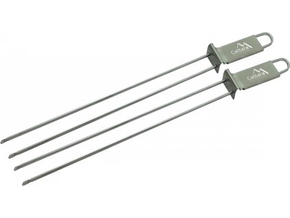 Grilovací špízy dvojité, 32 cm, sada 2ks