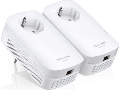 TP-Link TL-PA8010P Powerline ethernet/ Starter Kit s průchozí zásuvkou (1200 Mbps), 2ks