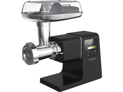 Salente MeatPlus mlýnek na maso s digitálním dotykovým displejem, černý
