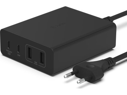 Belkin nabíječka 108W 2x USB-C, 2x USB-A