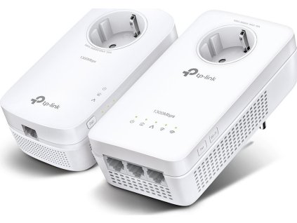 TP-Link TL-WPA8631PKIT / Gigabit Powerline ac Wi-Fi KIT / 1200Mbps / 802.11ac/a/b/g/n / 3x Gigabit Ethernet port