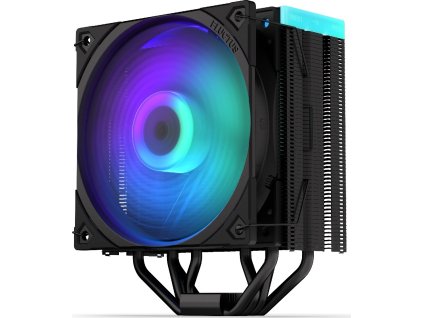 Endorfy chladič CPU Fera 5 Black ARGB / ultratichý/ 120mm ARGB / fan/ 4 heatpipes / PWM / pro Intel i AMD / černý