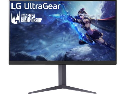LG monitor 32GS75Q-B 31,5" / IPS / 2560x1440 / 180Hz / 1ms / HDMI / DP / FreeSync/G-SYNC / Pivot/ výškově stavitelný