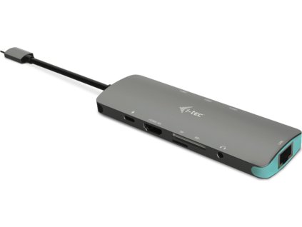 i-tec dokovací stanice USB-C Metal/ Nano Dock/ 4K UHD 3840×2160/ 3x USB 3.0/ HDMI/ LAN + Power Delivery 100 W