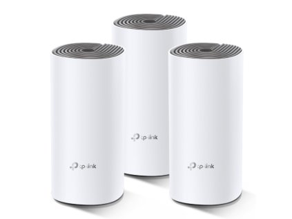 TP-Link AC1200 Whole-home Mesh WiFi System Deco E4(3-pack), 2x10/100 RJ45