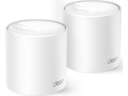 TP-Link Deco X10(2-pack) AX1500 Whole Home Mesh Wi-Fi 6 System, 300 Mbps 2.4GHz + 1201 Mbps 5GHz, 2x GLAN