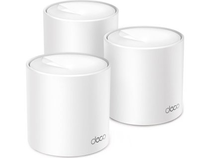 TP-Link Deco X50 Pro AX3000 Wi-Fi 6 mesh systém, 2x 2.5GLAN, 3pack