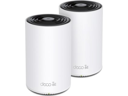 TP-Link Deco XE75 Pro(2-pack) - Triple Band Mesh systém AXE5400, Wi-Fi 6E, 1x 2,5Gbit WAN/LAN, 2x Gbit WAN/LAN