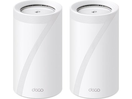 TP-Link Deco BE85 WiFi 7 BE19000 Mesh systém, 1x 10GLAN/SFP+, 1x 10GLAN, 2x 2,5GLAN, 2 pack