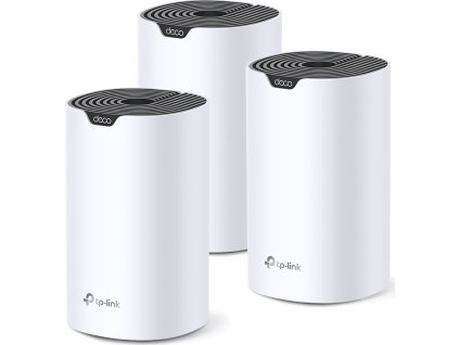 TP-Link Deco S7(3-pack) - Mesh systém AC1900 s Wi-Fi pro celoplošné pokrytí domácnosti, 3x Gigabit WAN/LAN
