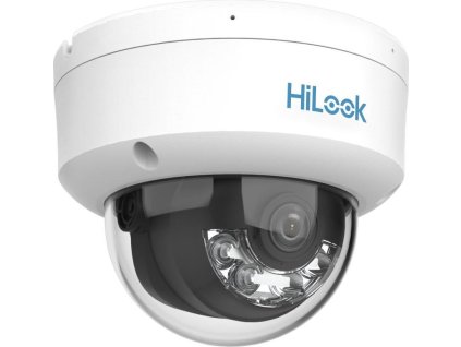 HiLook Powered by HIKVISION/ IPC-D149HA-LU/ Dome/ 4Mpix/ 2.8mm/ Smart Hybrid Light/ ColorVu/ MD2.0/ IP67+IK08/ IR 30m