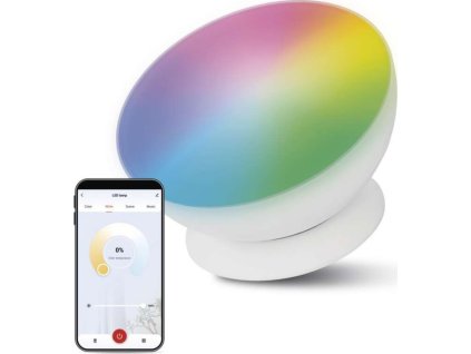 GoSmart LED ambientní lampa, bílá, teplá bílá–studená bílá/ RGB, WiFi