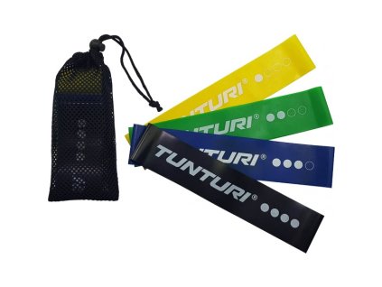 Tunturi Sada 4 ks - posilovací guma Tunturi Mini Resistance Band