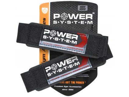 Power System Trhačky Power Straps (Varianta červená, 1 pár)