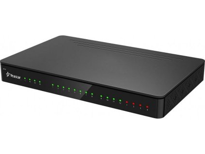 Yeastar S412, 8 FXS portů, 8 SIP účtů, 4 Trunky, 2 Ethernet porty