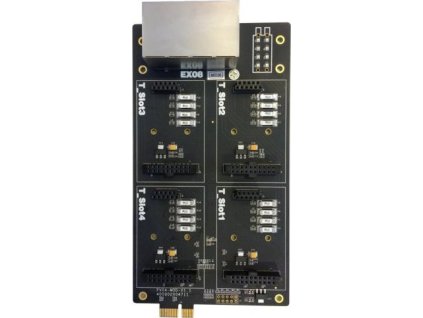 Yeastar EX08 karta, 8 portů, 4 pozice pro S2, O2, SO, BRI, GSM