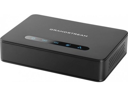 Grandstream HT813 1FXS,1FXO ATA brána, 2 SIP úč, 2x100Mb LAN, NAT router, 3-way konf., provisioning