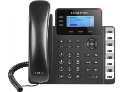 Grandstream GXP1628 VoIP telefon - 2x SIP účet, HD audio, 3 prog.tl.+8 předvoleb, switch 2xLAN 1000Mbps, PoE
