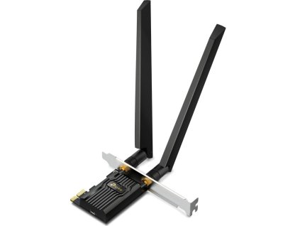 TP-Link Archer TXE72E AXE5400 Tri-Band Síťová karta, WiFi 6E, Bluetooth 5.3, 574Mbps 2.4GHz/ 2402Mbps 5GHz/ 2402 6GHz