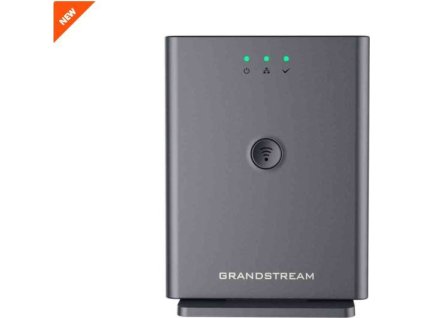 Grandstream DP752 IP DECT zákl. stanice, max. 5ruček, HD voice, 10 SIP účt., 5soub. hovorů