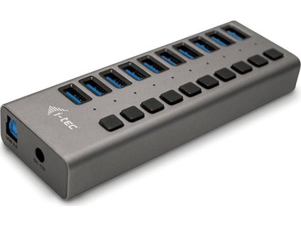 i-tec USB 3.0 nabíjecí HUB 10 Port + napájecí adaptér 48 W