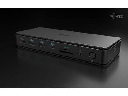 i-tec dokovací stanice Gen3 Thunderbolt4 2x Display, 7x USB, 2.5 GLAN, Power Delivery 92 W