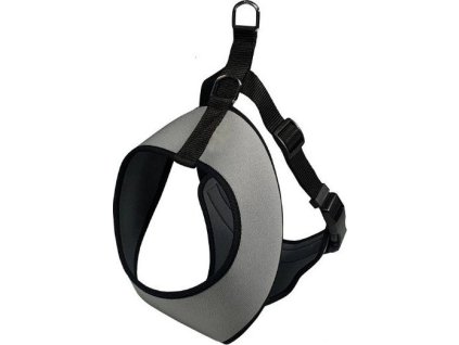 HUHUBAMBOO postroj do auta neopren, šedý vel. L