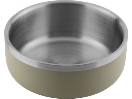 Miska Huhubamboo nerezová šedá s dvojitou stenou 2200 ml