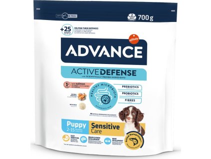 Advance puppy sensitive  losos a ryze 700g