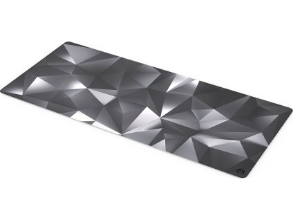 Endorfy podložka na stůl Crystal XL Black / 900×400×3 mm / voděodolná / černá