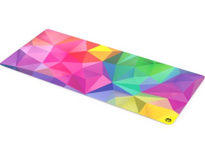 Endorfy podložka na stůl Crystal XL Spectrum /  900×400×3 mm / voděodolná / duhová