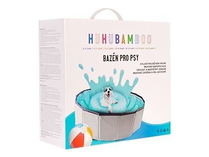 HUHUBAMBOO Bazén 120 x 30 cm šedý