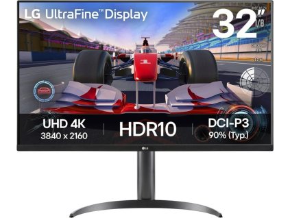 LG monitor 32UR550K-B  31,5" VA 4K 3840x2160 / 16:9 / 250cdm / 4ms / DP /2xHDMI/repro/ výškově nastav.