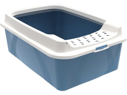 GIMCAT Bea WC s okrajem, modré 57x39x21cm