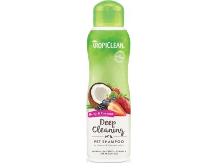 TROPICLEAN šampón s lesnímy plody a kokosem 355ml